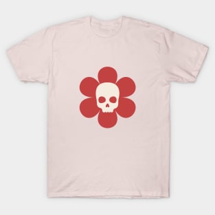 A flower with a skull. T-Shirt